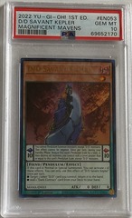 D/D Savant Kepler - MAMA-EN053 - Ultra Rare - 1st Edition - PSA 10